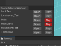 Unity Tool: Scene&nbsp;Selector